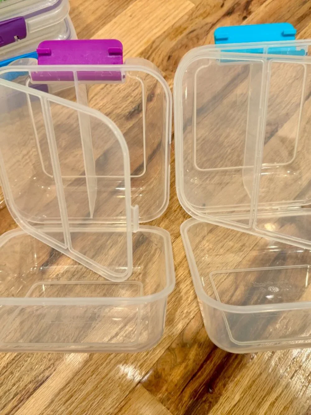 Sistema Klip It (6) & Snap Lock (2) Meal Prep Containers VGUC 8 Mix/Match